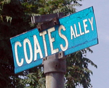 Coates Street area at Cherry Street, July 2004