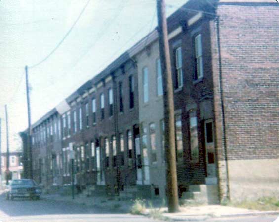 2000 Block Cooper Street as seen from North 20th Street, 1970s