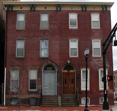 302 and 300 Cooper Street from second angle, February 7, 2004