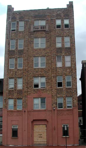 306 Cooper Street — The Pierre Apartments, second view, February 7, 2004