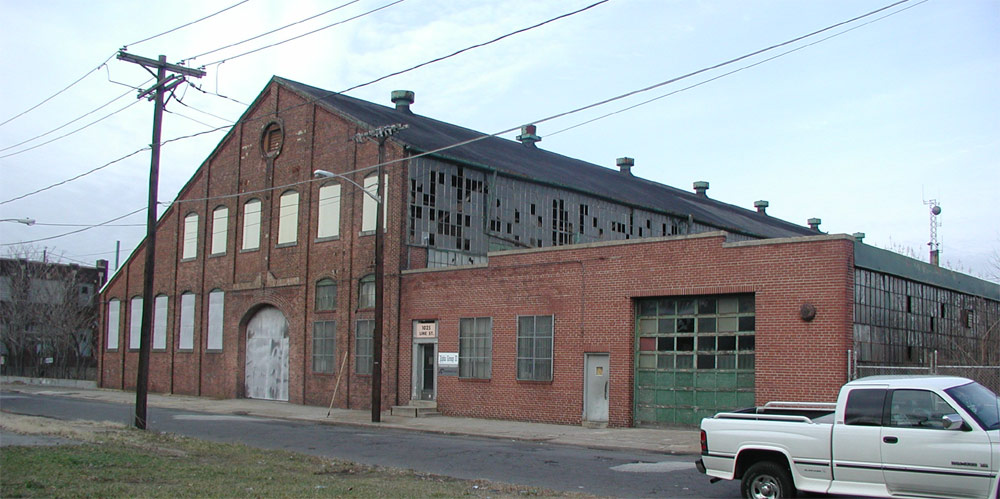 Cutler Metal Products building at 1021-1025 Line Street, Camden, December 30, 2005