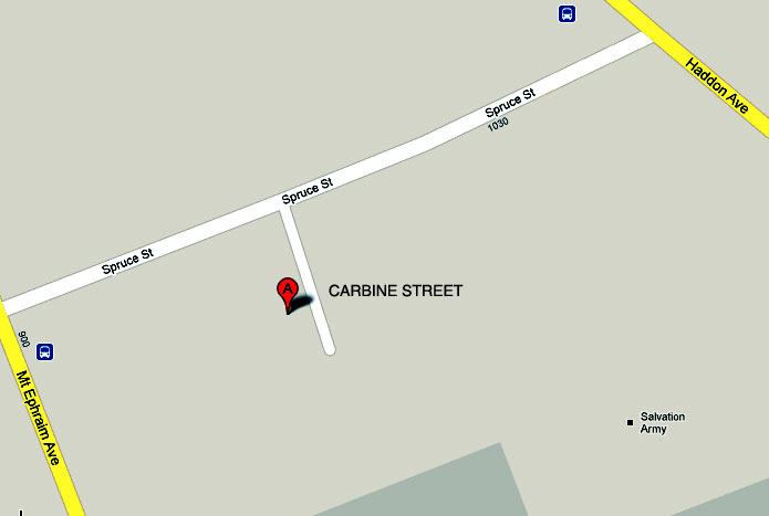 Carbon Street map