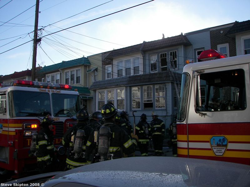 Fire at 3064 Carman Street, January 4, 2008