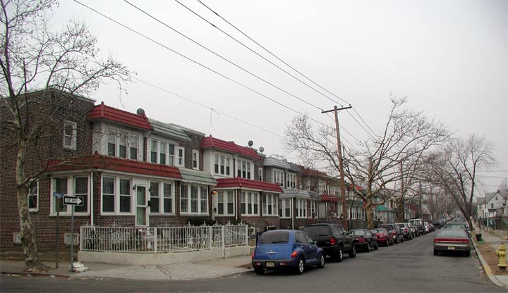 Carman Street looking west from South 31st Street