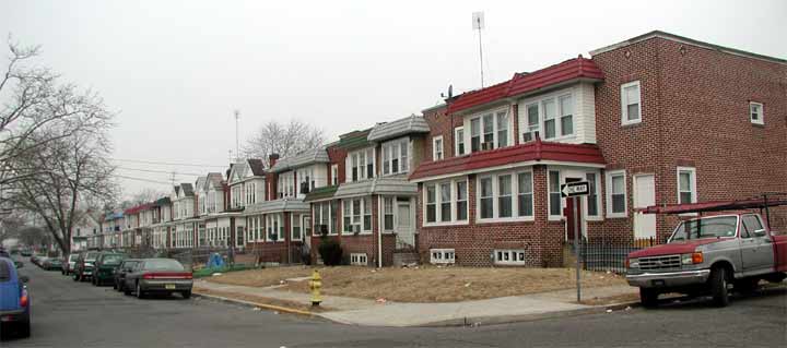 Carman Street looking west from South 31st Street