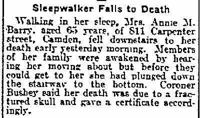 Philadelphia Inquirer, March 19, 1915 — 811 Carpenter Street