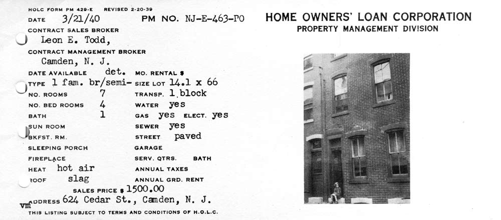 624 Cedar Street — Real estate listing photo, 1940