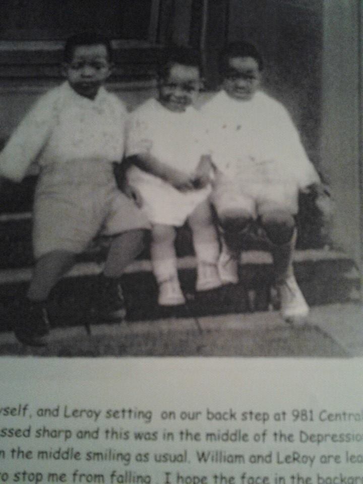 The Davis Family — 981 Central Avenue — circa 1936