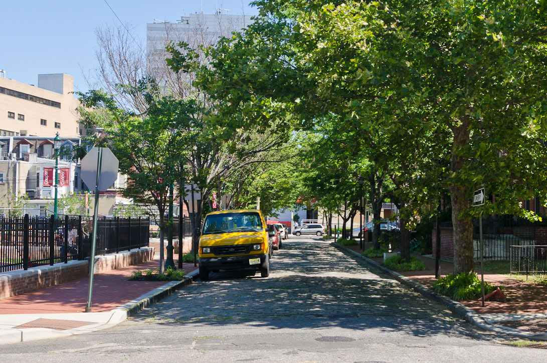 Looking North on Chambers Avenue from Washington Street, June 15, 2012