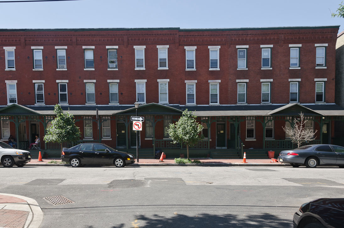 Looking South on Chambers Avenue towards Berkley Street, June 15, 2012