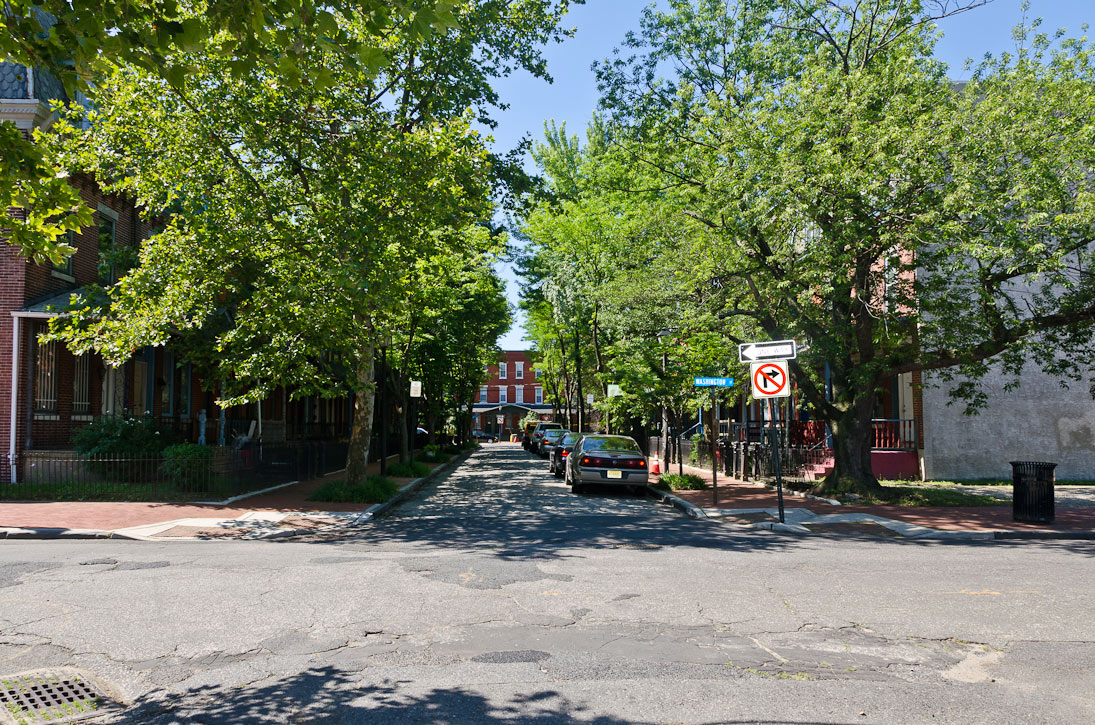 Looking South on Chambers Avenue from Washington Street, June 15, 2012