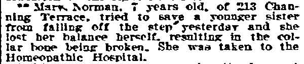 Philadelphia Inquirer, September 23, 1910 — Mary Norman