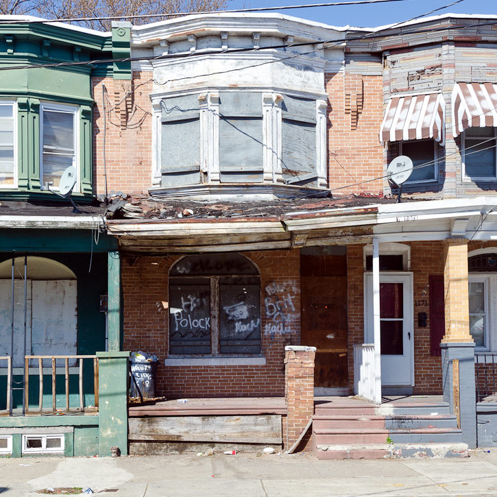 1169 Chase Street, March 2012, scheduled for demolition