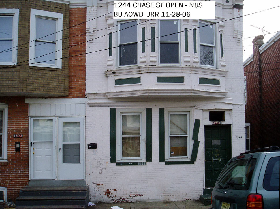 1244 Chase Street, November 2006