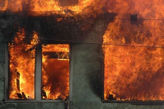 April 6, 2010 — Fire at 286 Cherry Street, Camden