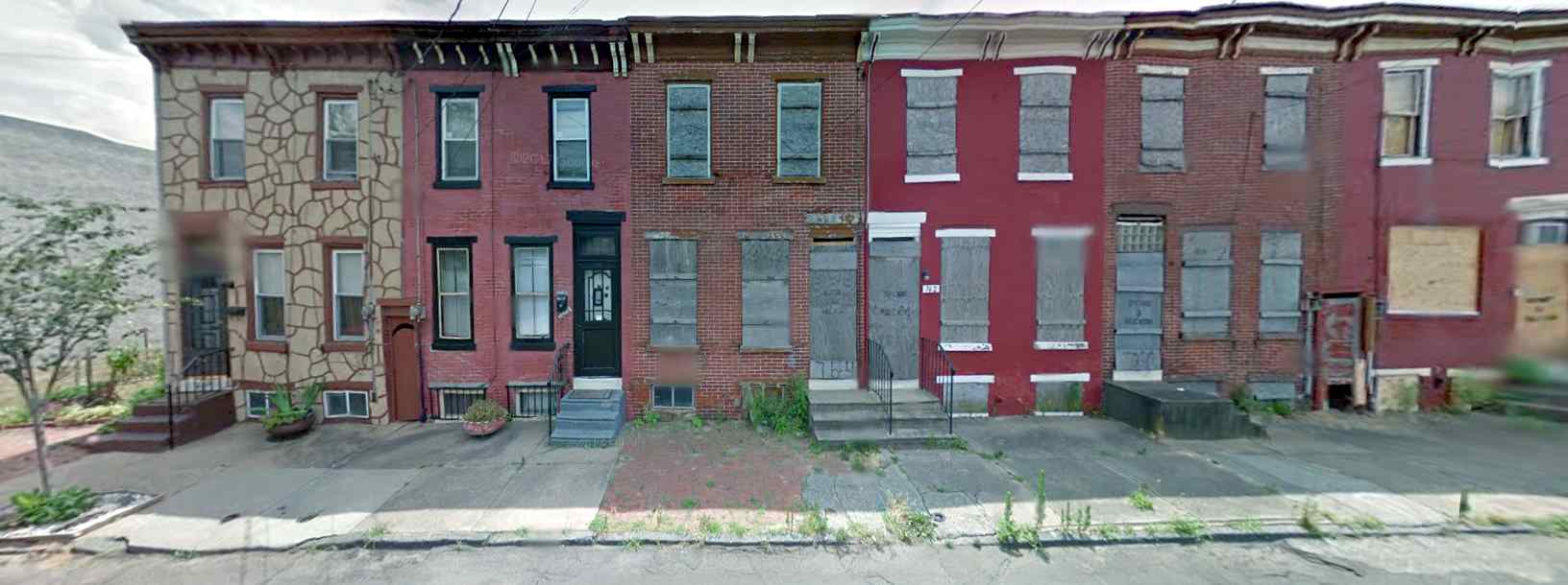 760, 762, 764, 766 and 768 Cherry Street, July 2012