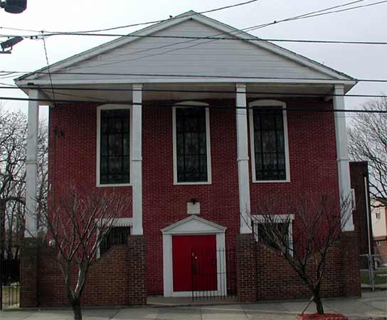 Union American Methodist Church exterior, May 2004