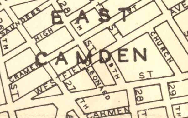 Church Street — 1946 Map of Camden