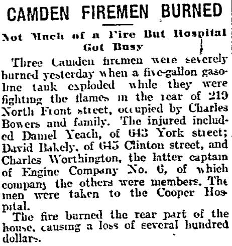 219 North Front Street — Charles Bowers, 1912 — Philadelphia Inquirer, March 13, 1912