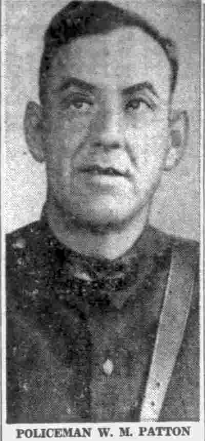 Policeman W. M. Patton