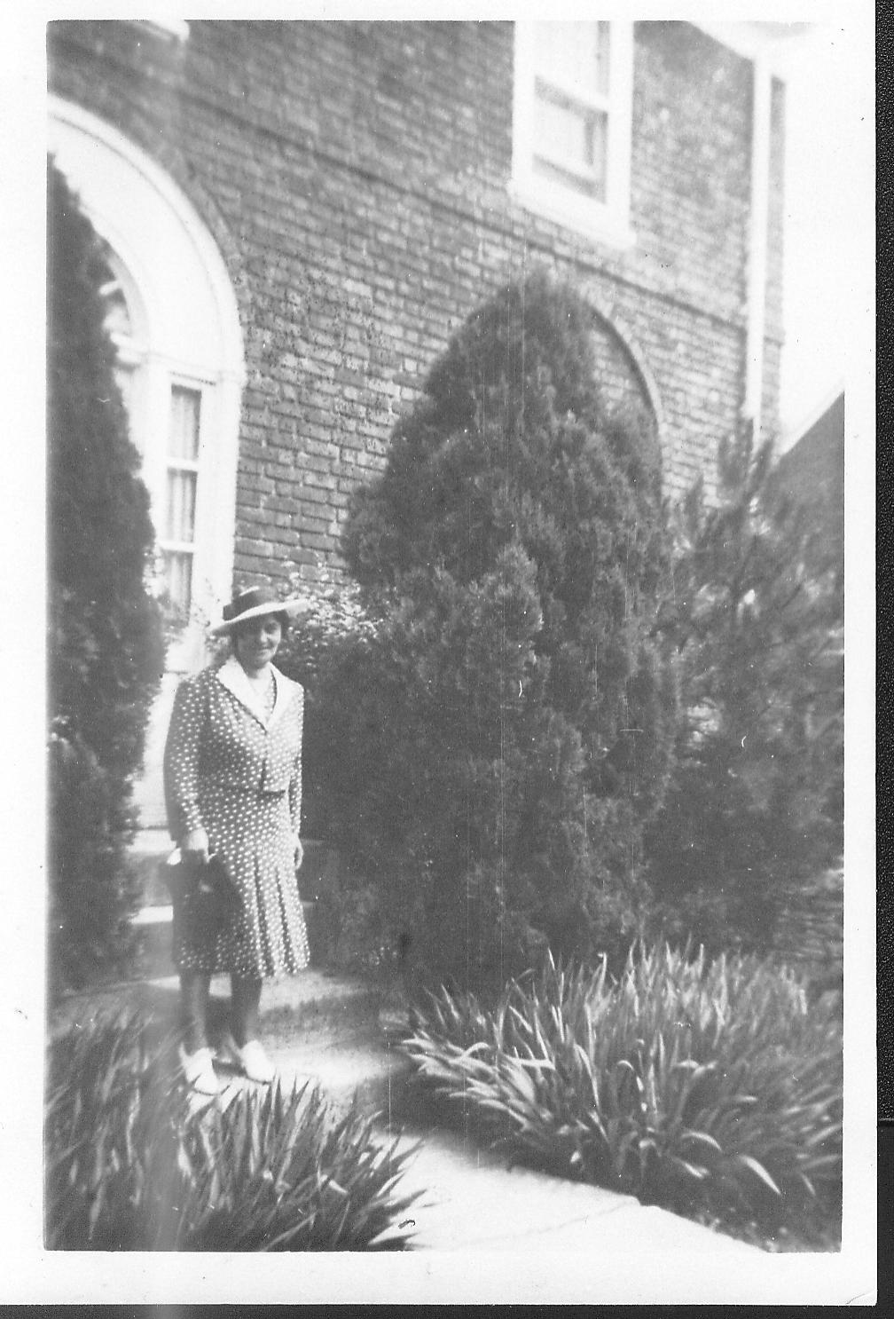 Terasina 'Tess' Nardiello Muscella, 1503 Collings Road North, 1940s