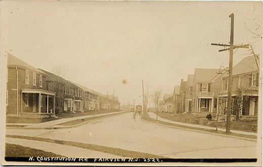 North Constitution Road in 1920