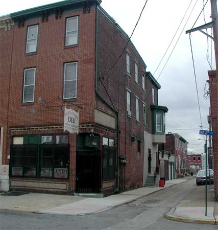 Intersection of North Second Street and Danenhower Street, second view, April 1, 2004