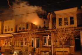1222 Dayton Street fire, December 5, 2006