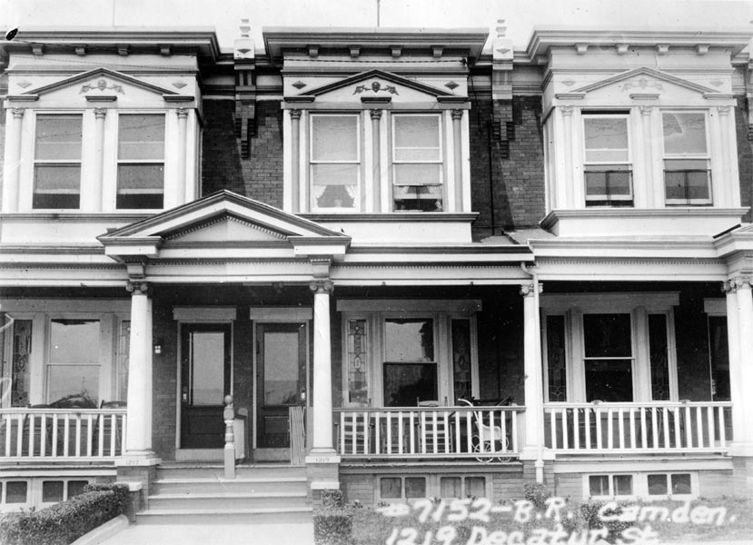 1217-1219-1221 Decatur Street — circa 1928