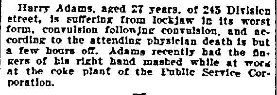 245 Division Street — Henry Adams, Philadelphia Inquirer, May 20, 1906