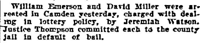 245 Division Street — Jeremiah Watson, Philadelphia Inquirer, July 13, 1904