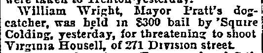 271 Division Street — Virginia Housell, Philadelphia Inquirer, July 2, 1891