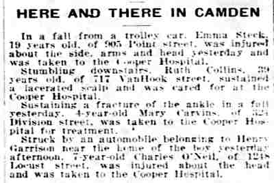 324 Division Street — Louis Ferranti & Family, Philadelphia Inquirer, January 20, 1919