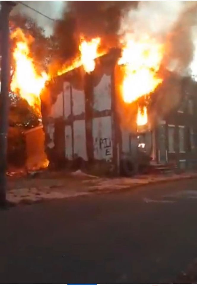 572 Division Street — Fire damage October 21, 2019