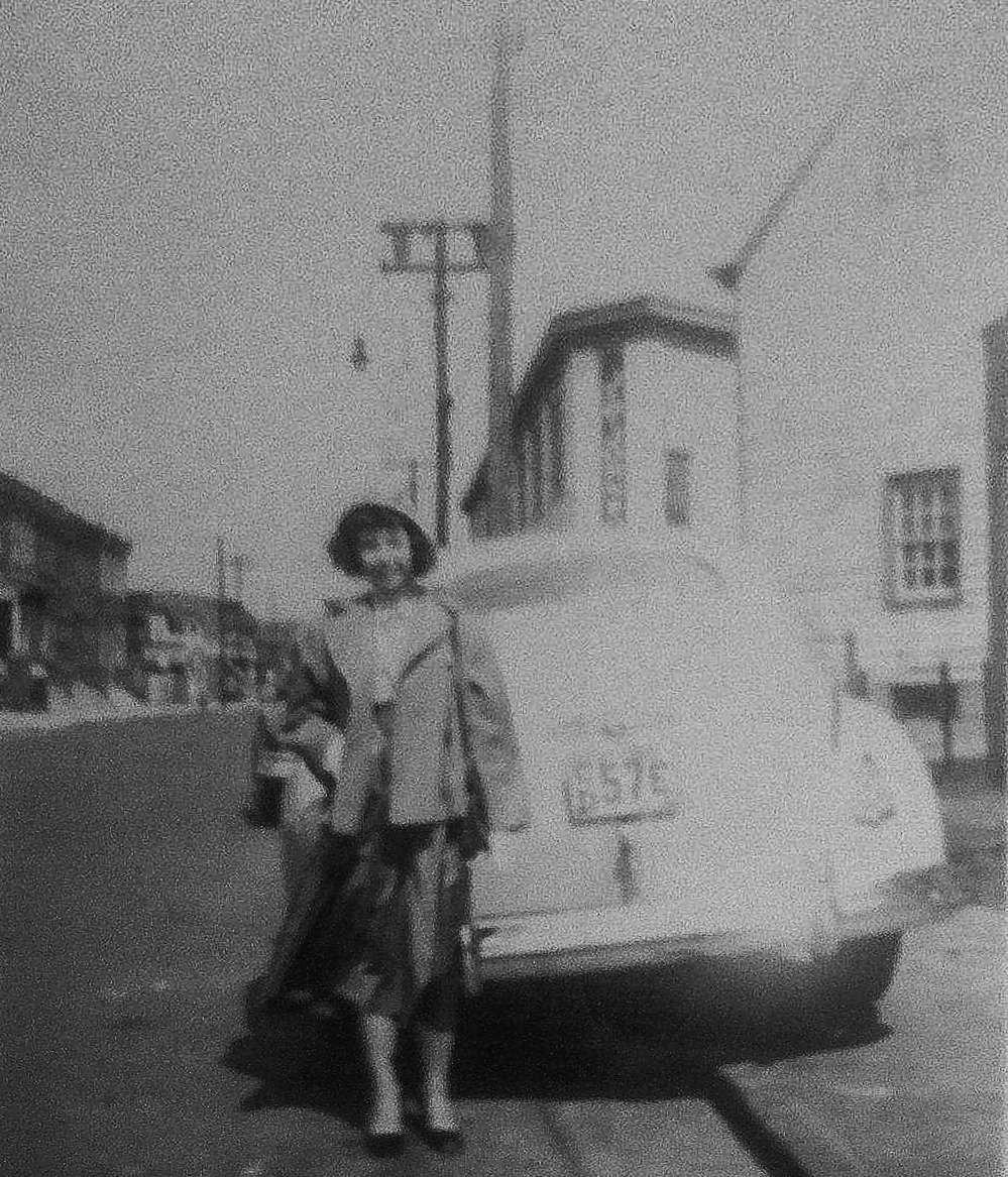 620 Division Street — Barbara Fisler, Easter Sunday 1951