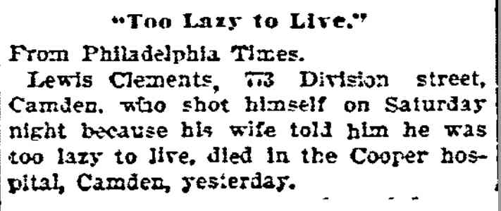 773 Division Street — Lewis H. Clements, Duluth News-Tribune, September 17, 1899