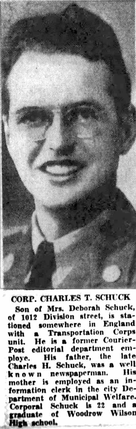 1012 Division Street — Camden Courier-Post, February 1, 1944