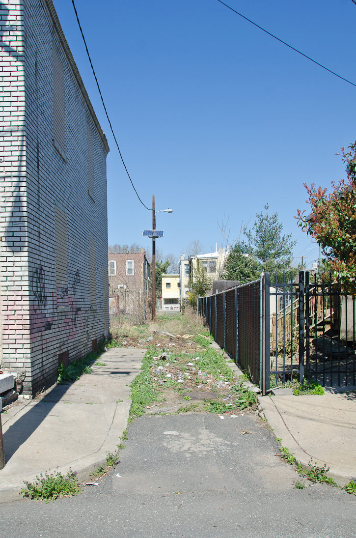 Looking north on Clare Street, March 19, 2012