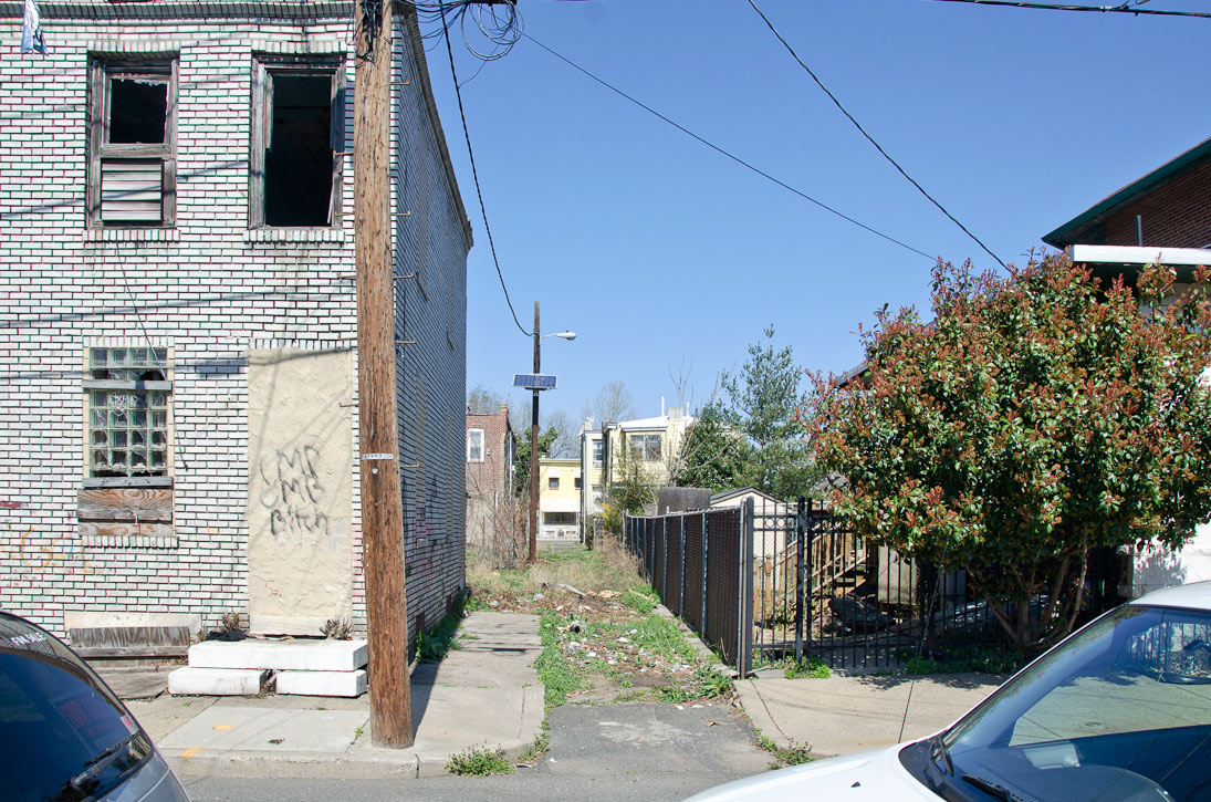 Looking north on Clare Street, March 19, 2012