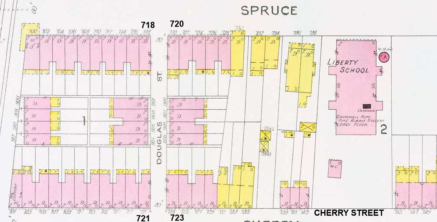 1906 Sanborn Map of Camden — Douglass Street