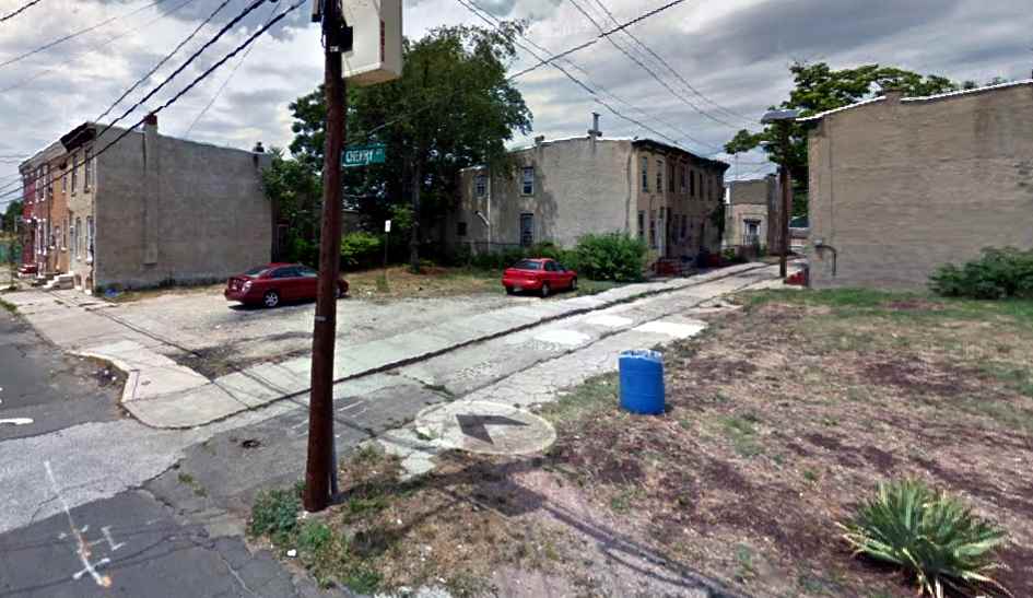 Intersection of Cherry Street and Douglass Street, 2012