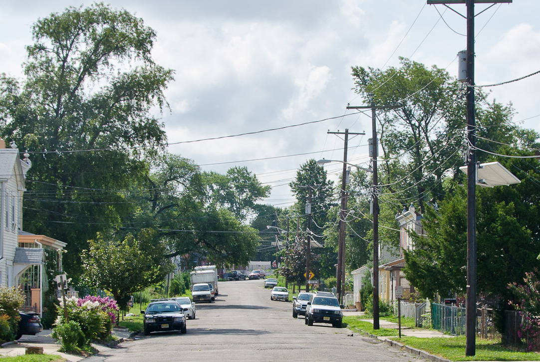 Looking east on Dupont Street from Harrison Avenue, July 30, 2012
