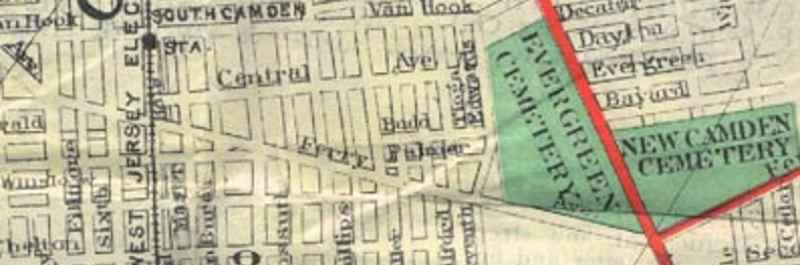 Map of the proposed Edwards Street area, drawn in the 1890s and published 1914