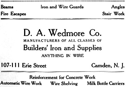 107-111 Erie Street, D.A. Wedmore Company, 1915