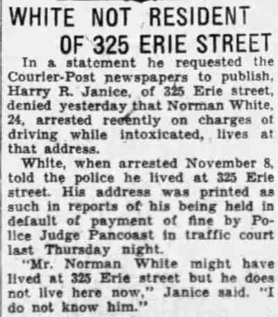 325 Erie Street, 1931