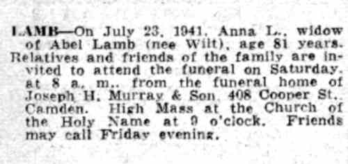 227 Erie Street, 1940 directory entry