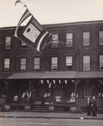 419 & 421 Erie Street, World War II