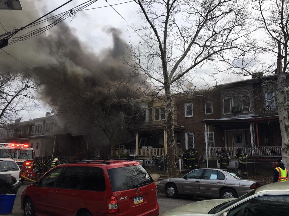 131 Eutaw Avenue destroyed by fire, March 14, 2018