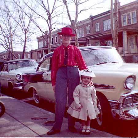 Outside 152 Eutaw Avenue, 1959
