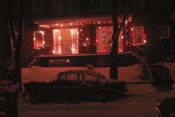145 and 147 Eutaw Avenue, Christmas 1961